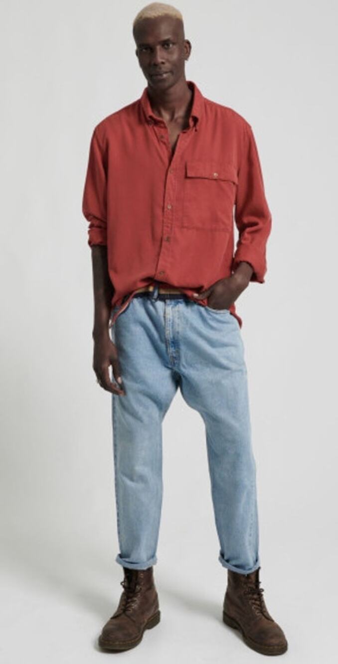 NWT One Teaspoon Sz Men’s Small Vintage Mr. Jeans Light Wash Tapered Denim Jeans